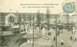 59.TOURCOING.EXPOSITION INTERNATIONALE DE TOURCOING 1906.VUE D'ENSEMBLE,COTE GAUCHE - Tourcoing
