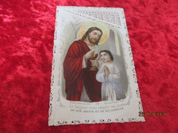 Holy Card Lace,kanten Prentje, Santino,edit Bouasse Lebel Nr 3330 - Images Religieuses