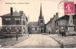 60 - RANTIGNY - SAN65418 - La Poste Et L'Eglise - En L'état - Rantigny