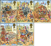 66140 MNH GRAN BRETAÑA 1989 PROCESION DEL LORD MAYOR - ...-1840 Precursores