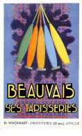 60 - N°111431 - Beauvais - Ses Tapisseries - H.Wagniart - Armentières (15ans) Affiche - CP Pub - Beauvais