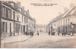 60 - N°150595 - Verberie - Hôtel Du Télégraphe - Carrefour De Lâhôtel De Ville - Verberie