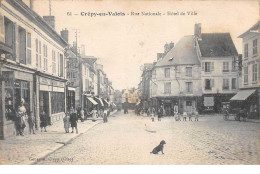 60 - N°150594 - Crépy-en-valois - Rue Nationale - Hôtel De Ville - Crepy En Valois