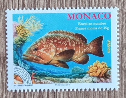 Monaco - YT Préoblitéré N°117 - Faune Marine / Poisson / Mérou Brun - 2018 - Neuf - VorausGebrauchte