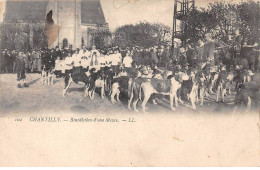 60.AM18824.Chantilly.N°102.Bénédiction D'une Meute.Chasse à Courre - Chantilly