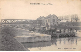 60.AM17324.Verberie.Ecluse.Péniche - Verberie