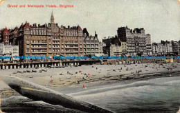 R148172 Grand And Metropole Hotels. Brighton. The London View. 1912 - Andere & Zonder Classificatie