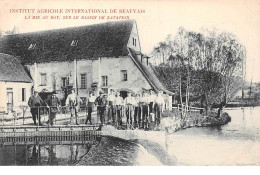 60. N°103746 .beauvais .institut Agricole Internationale .la Mie Au Roy Sur Le Bassin De Natation . - Beauvais