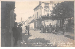 60 .n° 110015 . Senlis . Carte Postale Photo .septembre 1914 . - Senlis