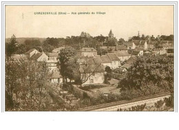 60.ERMENONVILLE.VUE GENERALE DU VILLAGE - Ermenonville