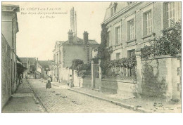 60.CREPY EN VALOIS.n°15665.RUE JEAN JACQUES ROUSSEAU.LA POSTE - Crepy En Valois