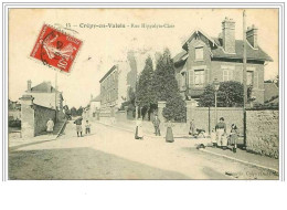 60.CREPY EN VALOIS.RUE HIPPOLYTE-CLAIR - Crepy En Valois