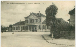 60.CREPY EN VALOIS.n°15664.LA GARE (EXTEIEUR) - Crepy En Valois