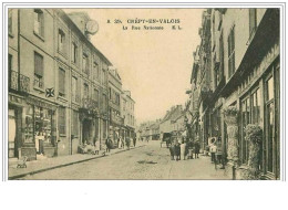 60.CREPY EN VALOIS.LA RUE NATIONALE - Crepy En Valois