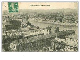 60.CREIL.PANORAMA NORD EST.PLIE - Creil