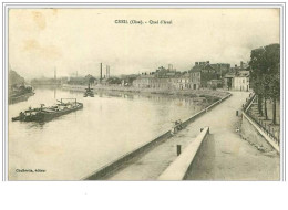 60.CREIL.QUAI D'AVAL.TACHES - Creil