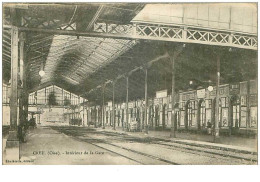 60.CREIL.n°24005.INTERIEUR DE LA GARE.PLIE - Creil