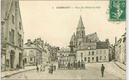 60.CLERMONT.PLACE DE L'HOTEL DE VILLE - Clermont