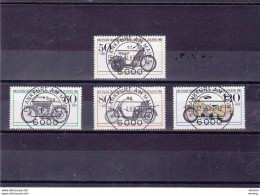 BERLIN 1983 MOTOS Yvert 655-658, Michel 694-697 Oblitéré  Cote Yv: 7,50 Euros - Used Stamps