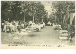 60.CHANTILLY.n°13426."LES TERRASSES".RESTAURANT EN PLEIN AIR - Chantilly