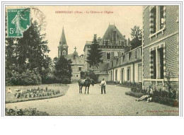 60.BONNELEAU.LE CHATEAU ET L'EGLISE - Andere & Zonder Classificatie