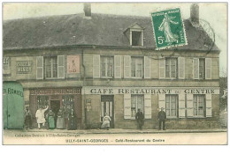 60.ULLY-SAINT-GEORGES.CAFE RESTAURANT DU CENTRE.EPICERIE MERCERIE.RARE - Andere & Zonder Classificatie