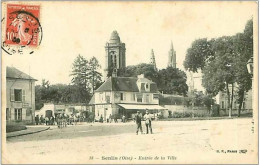 60.SENLIS.ENTREE DE LA VILLE.HOTEL DU NORD.E LEDUC.OCTROI MUNICIPAL - Senlis