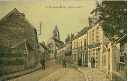 60.PRECY SUR OISE.ROUTE DE CREIL.CP TOILEE - Précy-sur-Oise