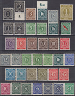 ⁕ Germany 1946 Deutsche Post ⁕ Allied Occup. Numbers, Mi.930 - 42 Pf. ERROR - Scan ⁕ 38v MNH & MH - Postfris