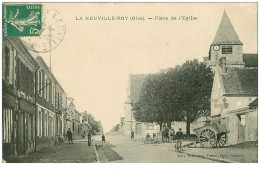 60.LA NEUVILLE-ROY.n°27873.PLACE DE L'EGLISE - Other & Unclassified