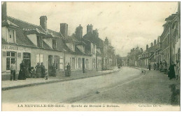 60.LA NEUVILLE EN HEZ.n°28842.ROUTE DE ROUEN A REIMS.BOULANGER - Other & Unclassified