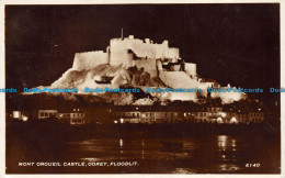 R148716 Mont Orgueil Castle. Gorey. Floodlit. By Night. D. Constance. RP. 1954 - World