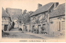 60-AM22369.Gerberoy.Rue Du Château - Other & Unclassified