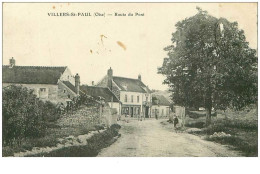 60.VILLERS ST PAUL.n°18966.ROUTE DU PONT - Otros & Sin Clasificación