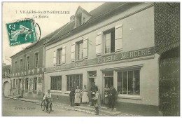 60.VILLERS SAINT SEPULCRE.n°64.LA MAIRIE.EPICERIE MERCERIE - Otros & Sin Clasificación