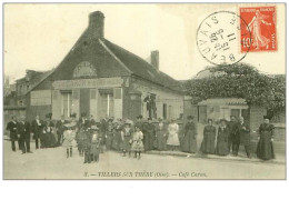 60.VILLERS SUR THERE.CAFE CARON.RARE.n°65 - Otros & Sin Clasificación