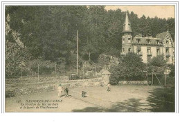 61.BAGNOLES DE L'ORNE.LE PAVILLON DU ROC AU CHIEN ET LE TENNIS DE L'ETABLISSEMENT - Bagnoles De L'Orne