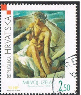 CROATIE -  Milivoj Uzelac : « La Fille Dans Le Bateau » (1928) - Croatie