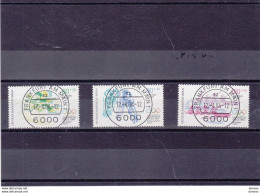 BERLIN 1984 SPORTS COURSE DE HAIES, CYCLISME, KAYAK Yvert 677-679, Michel 716-718 Oblitéré Cote Yv :6,50 Euros - Used Stamps