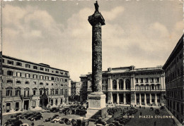 ITALIE - Roma - Piazza Colonna - Colonna Square - Animé - Voitures - Carte Postale - Lugares Y Plazas