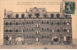 62 - BOULOGNE SUR MER - SAN24520 - Plage St Gabriel - Grand Hôtel Détruit Dans La Nuit Du 3 Au 4 Mars 1912 - - Boulogne Sur Mer