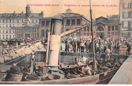 62 - BOULOGNE SUR MER - SAN29871 - Chalutier à Vapeur - Retour De La Pêche - Boulogne Sur Mer