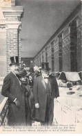 62 - BERCK PLAGE - SAN33369 - Mme Poincaré Visite à L'Hôpital Maritime Les Galeries De Cure D'Air - Berck