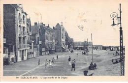 62 - BERCK - SAN24501 - L'Emplacement Et La Digue - Berck