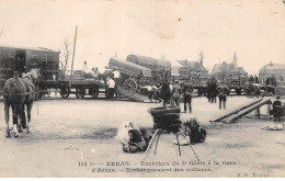 62 - ARRAS - SAN53067 - Exercices Du 3e Génie à La Gare D'Arras - Embarquement Des Voitures - Arras