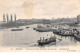 62 - ARRAS - SAN53068 - L'Ecole De Pont Du Génie Au Rivage - Navigation - Arras