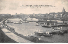62 - ARRAS - SAN53065 - Ecole De Pont De Génie - Construction D'un Pont Par Portières Successives - Arras