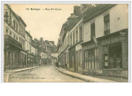 61.MORTAGNE.RUE ST CROIX.CAFE - Mortagne Au Perche