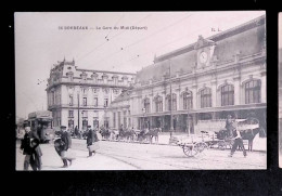 Cp, 33, Bordeaux, Chemin De Fer, La Gare Du Midi, Départ,, écrite 1914 - Bordeaux