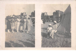 62 - N°88215 - BOULOGNE-SUR-MER - Femmes Et Enfant Sur La Plage - Carte Photo - Boulogne Sur Mer